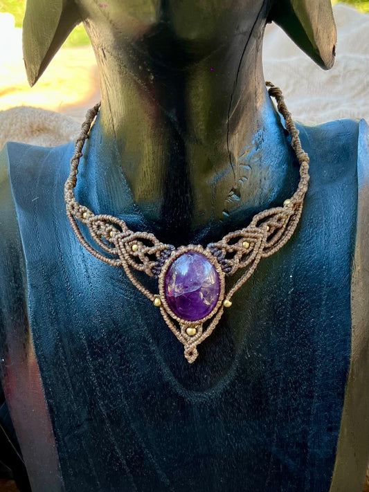 Collier multi Améthyste