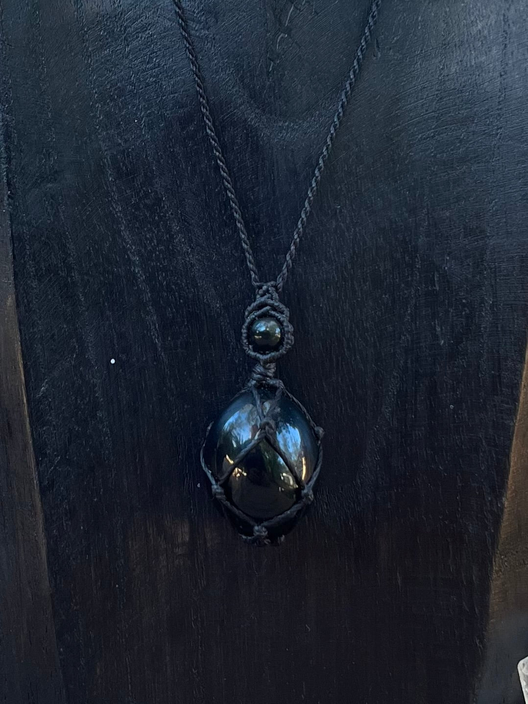 Collier Obsidienne