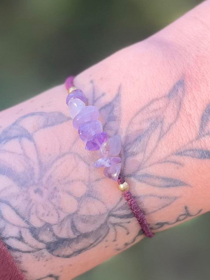 Bracelet Améthyste